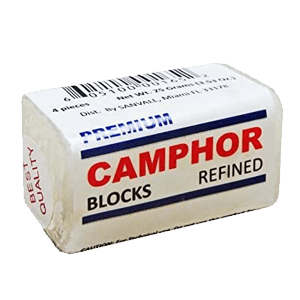 CAMPHOR BLOCK 64 pk 1/4 oz
