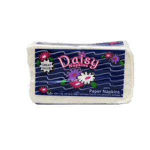 WHITE 10"X13" 1 PLY 150 SHEET PAPER NAPKINS 150 ct