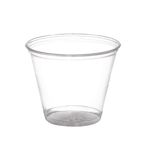 CLEAR PLASTIC CUP 9 oz 12/80 ct