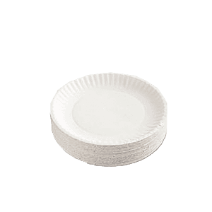 8" 5/8 PAPER PLATE HEAVY DUTY 12/45 ct