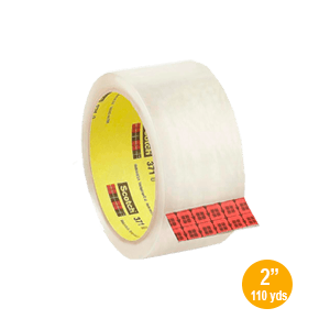 CARTON SEALING TAPE TAN 2"X110 yds