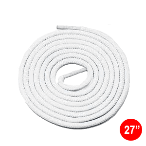 SHOE LACES 27" WHITE