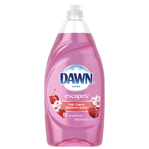 DISHWASHING LIQUID SOAP ULTRA CHERRY BLOSSOM 10/19.4 oz