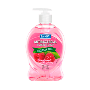 HAND SOAP ANTIBACTERIAL RAPSBERRY 7.5 oz