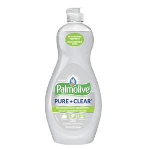 LIQUID DISH SOAP ULTRA PURE + CLEAR 9/20 oz