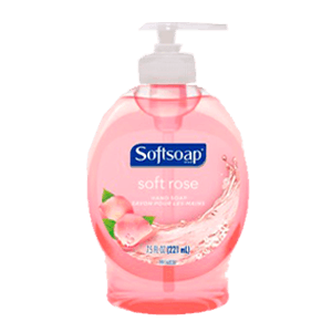 HAND SOAP SOFT ROSE PUMP 12/7.5 oz