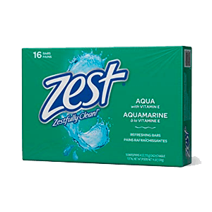 BAR SOAP AQUA 4 oz 16 pk