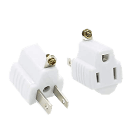 Bright Way - 3 TO 2 OUTLET ADAPTERS 2 ct - Batteries/electrical