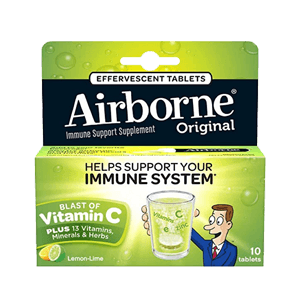 COLD PREVENT LEMON TABLETS 10 ct