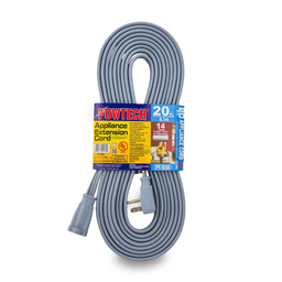 Powtech - HEAVY DUTY APPLIANCE EXTENSION CORD 20 ft - Batteries/electrical