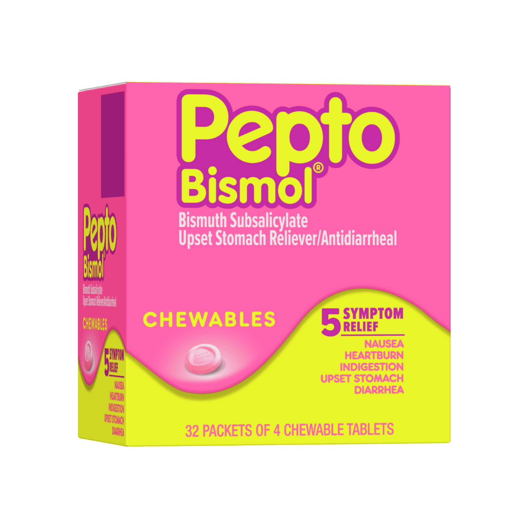 STOMACH RELIEF CHEWABLE TABLETS 32/4 ct