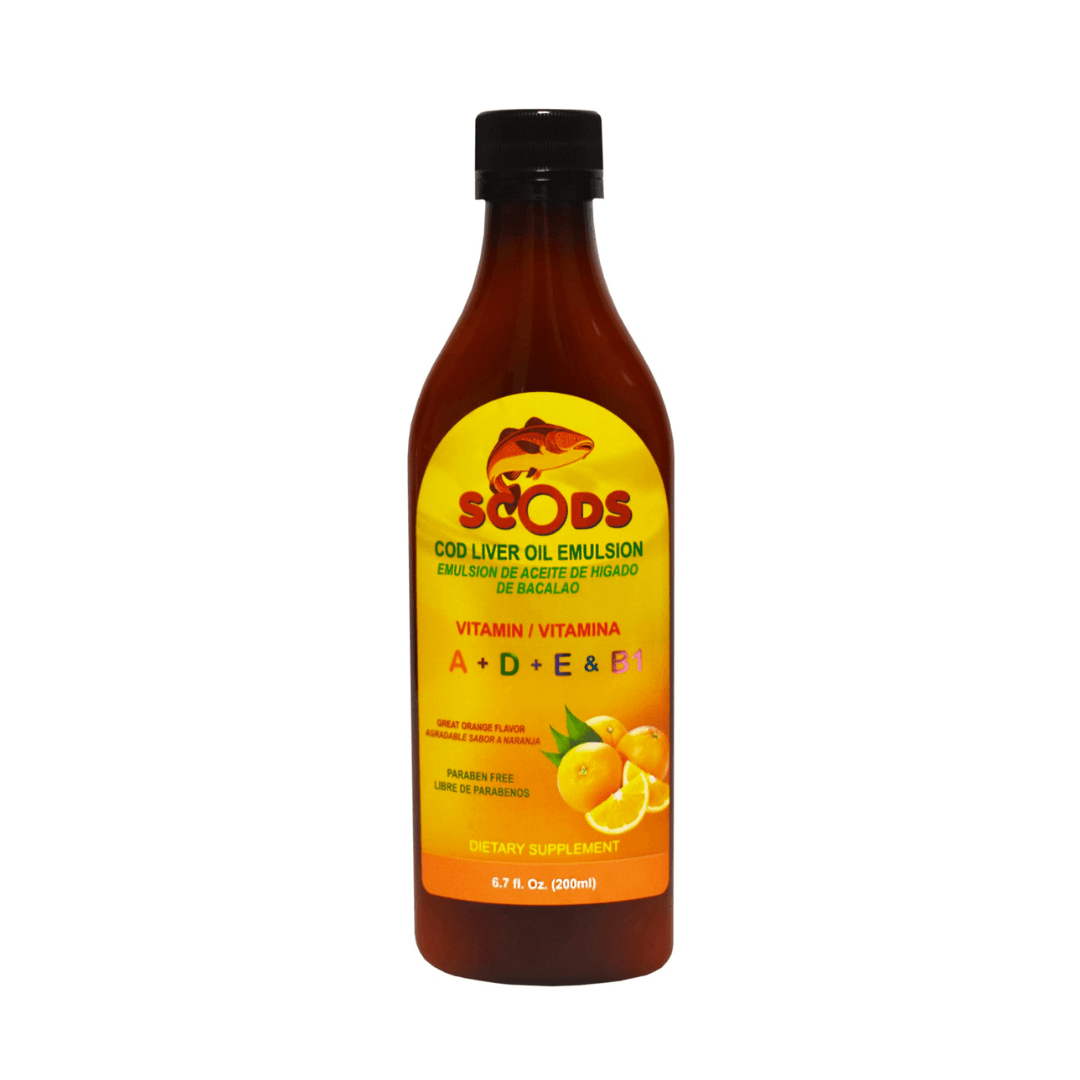 COD LIVER OIL EMULSION ORANGE 6.7 oz