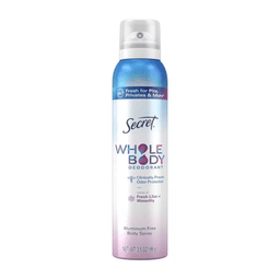Secret - WHOLE BODY FRESH LILAC + WATERLILY DEODERANT SPRAY 3.5 oz - Deodorant