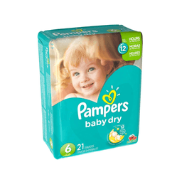 Pampers - BABY-DRY DIAPERS #6 4/21 CT - Baby