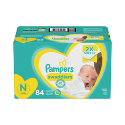 Pampers - SWADDLERS SIZE N (NEWBORN) DIAPERS 84 COUNT - Baby