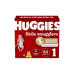 Huggies - GIGA LIL SNUG SZ1 84CT - Baby