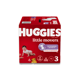 Huggies - LIL MOVERS SZ3 68CT - baby