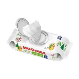 Huggies - NAT CARE UNSCENT 3PK 56CT - Baby