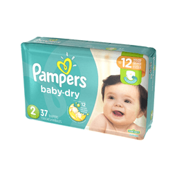 Pampers - BABY DRY SZ2 JMBO 37CT - Baby