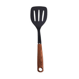Imusa - BBQ TURNER W/WOOD HANDLE 18" - Home & Kitchen