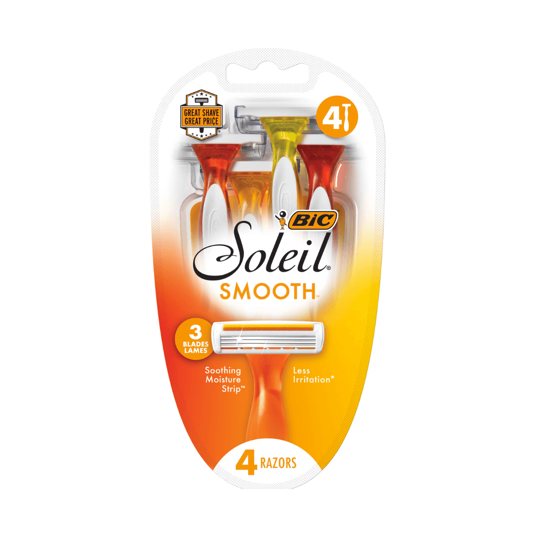 SOLEIL SMOOTH RAZORS 4ct