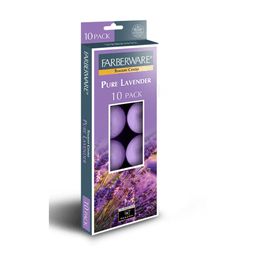 Farberware - TEALIGHT CANDLE LAVENDER 12/10CT - Candles & Lighters