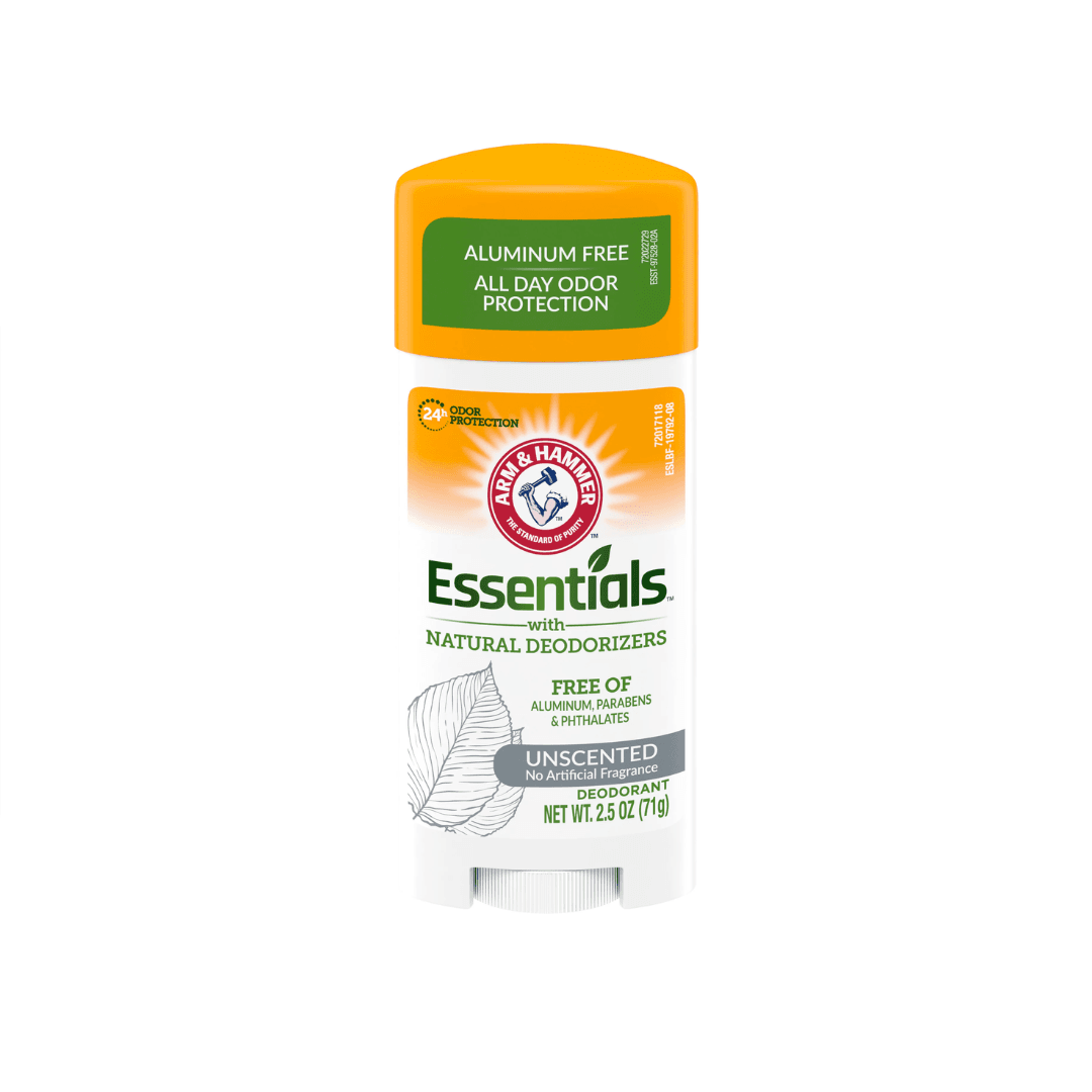 ESSENTIALS UNSCENTED SOLID DEODERANT 2.5 oz