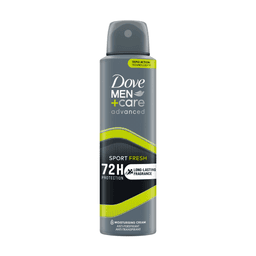 Dove - FRESH MEN+CARE SPRAY DEODORANT 150 ml - deodorant