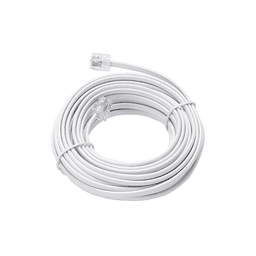 Trisonic - PHONE EXTENSION WHITE 25 ft - Batteries/electrical