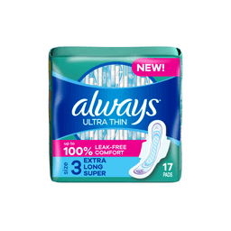 Always - ULTRA THIN SZ #3 EXTRA LONG FLEXI-WINGS 6/17 ct - Body Care