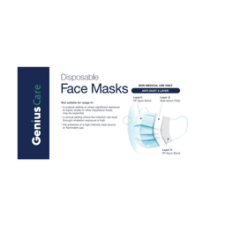 FACE MASK 3PLY 25 ct image