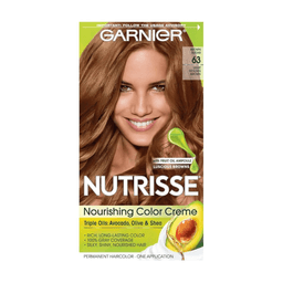 Garnier - NUTRISSE ULTRA CREME 63 LIGHT GOLDEN BROWN COLOR CREAM - Hair