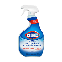 Clorox - CLEAN-UP MULT-SURFACE CLEANER+BLEACH RAIN CLEAN SPRAY 9/32oz - Laundry & Cleaning