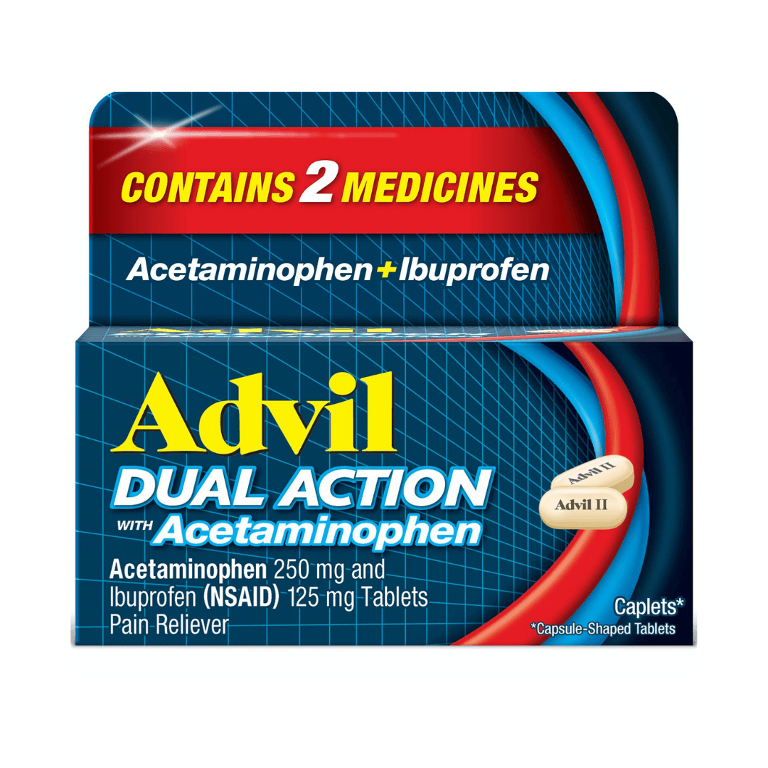 DUAL ACTION CAPLETS 18 ct