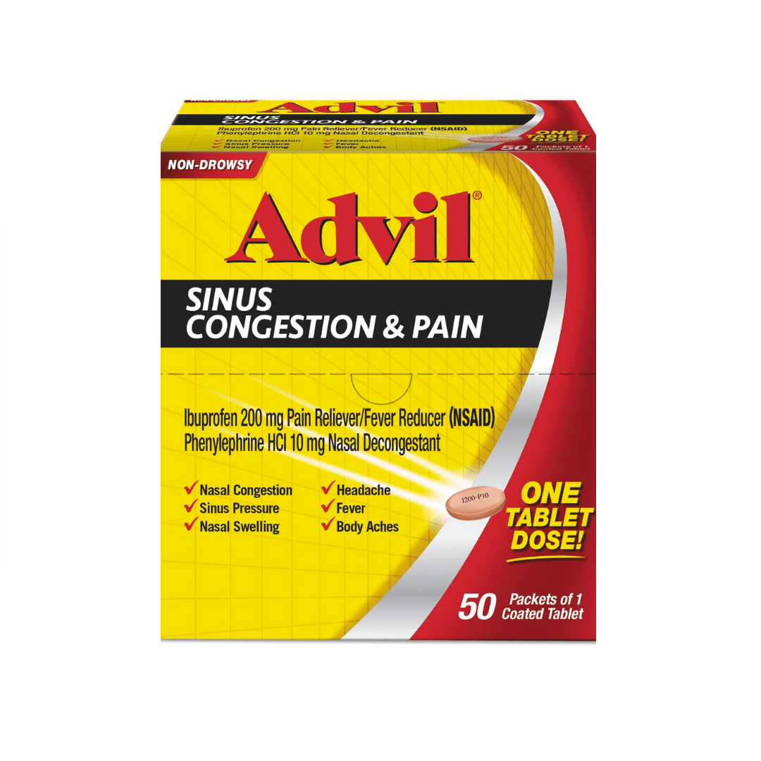 ALLERGY & CONGESTION RELIEF TABLETS 25/1 ct