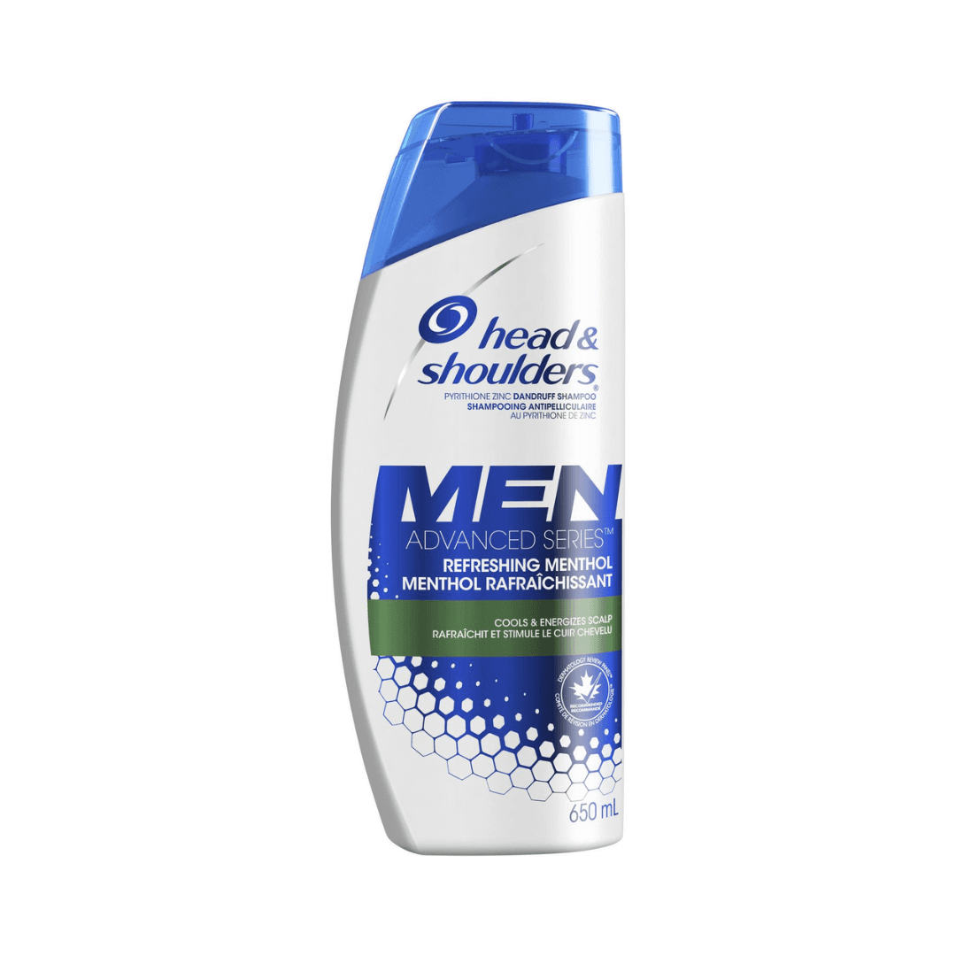 MEN REFRESHING MENTHOL 2/1 SHAMPOO & CONDITIONER 650 ML