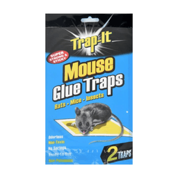 Trap-it - MOUSE GLUE TRAPS 2 pk - Home & Kitchen