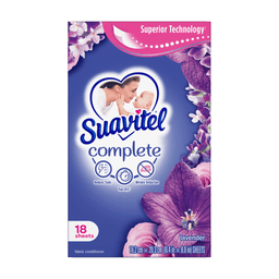 Suavitel - DRYER SHEETS LAVANDER 15/18 ct - Laundry & Cleaning