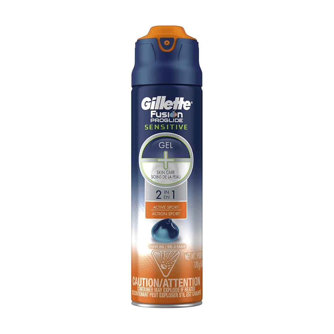 FUSION SHAVE GEL PROGLIDE 2 IN 1 7 oz (170G)
