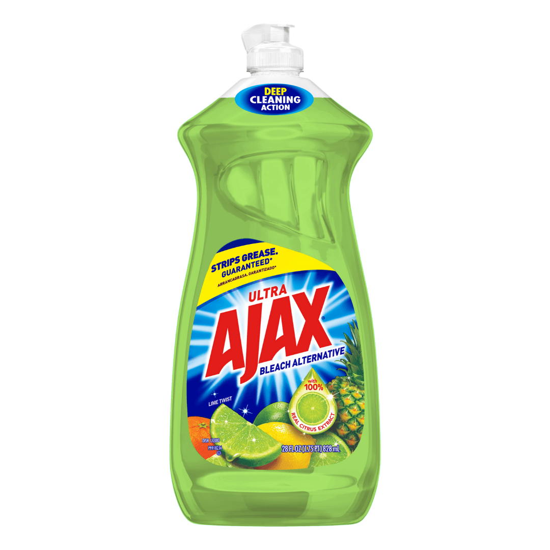 DISH LIQUID W/BLEACH + LIME 20/14 oz