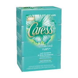 Caress - BAR SOAP EMERALD RUSH 4PK - body care