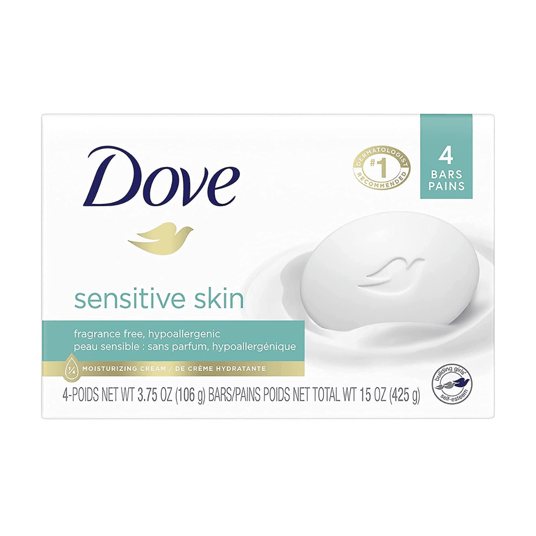BAR SOAP SENSITIVE SKIN 4PK/3.75 oz