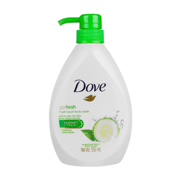Dove - GO FRESH CUCUMBER BODY WASH WITH PUMP 550 ML - Body Care