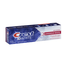 Crest - 3D WHITE ADVANCE GLAMOROUS WHITE TOOTHPASTE 3.3OZ - Oral Care