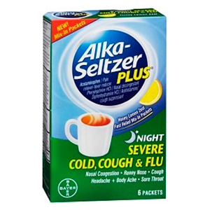 SEVERE COLD + FLU NIGHT PACKETS 6 ct