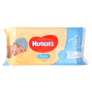 BABY WIPES PURE 10/56 ct