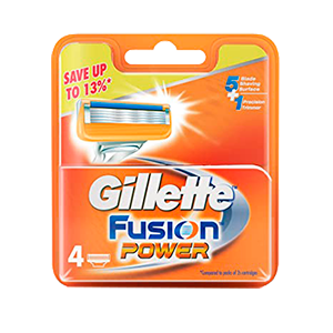 FUSION REPLACEMENT BLADES 4 ct