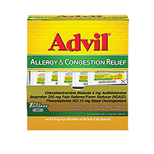 ALLERGY & CONGESTION TABLETS RELIEF 50/1 ct