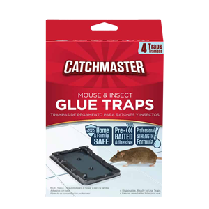 GLUE BOARD MOUSE & INSECT TRAPS 72 ct