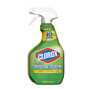 CLEAN-UP CLEANER+BLEACH ORIGINAL SPRAY 9/32 oz